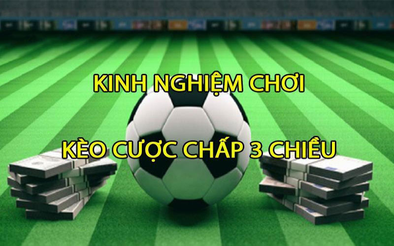 Kinh nghiệm cược chấp 3 chiều thắng lớnKinh nghiệm để chơi cược 3 chiều sẽ giúp anh em tự tin hơn khi chọn kèo Kinh nghiệm cược kèo cược chấp 3 chiều dành cho các anh em tân thủ mới tham gia cá cược bóng đá đã được chúng tôi tổng hợp. Cụ thể gồm có: Trước khi bắt đầu chơi kèo cược chấp 3 chiều, việc lựa chọn một nhà cái uy tín và đáng tin cậy là vô cùng quan trọng. Anh em cần nghiên cứu, tìm hiểu về nhà cái trước khi đặt cược để bảo toàn dòng tiền của mình. Đánh giá các yếu tố như uy tín, độ tin cậy, các phản hồi từ anh em trước đó, cũng như các giấy phép và quy định của nhà cái là những điều cần xem xét. Để tăng cơ hội thắng cược, anh em nên chọn những trận đấu có sự chênh lệch rõ ràng về tương quan giữa hai đội. Điều này có nghĩa là anh em nên tìm các trận đấu mà một đội mạnh hơn rõ ràng hơn so với đối thủ. Điều này giúp làm giảm rủi ro và tăng khả năng dự đoán kết quả. Hãy chọn những trận đấu có kèo chuẩn, tức là có tỷ lệ cược từ khá đến cao để anh em có thể có lợi nhuận tốt mà không cần đặt nhiều tiền cược. Đối với kèo cược chấp 3 chiều, thay vì chỉ đánh một cửa duy nhất, anh em nên tìm hiểu và chơi nhiều loại kèo khác nhau để phù hợp với tính chất của trận đấu. Kèo cược chấp 3 chiều này bao gồm 3 cửa cược: cửa chủ nhà thắng, cửa hòa, và cửa đội khách thắng. Anh em nên phân bổ số tiền cược một cách hợp lý vào các cửa này dựa trên phân tích của mình về trận đấu. Điều quan trọng là cần để ý thật tốt về trận đấu để đưa ra quyết định cược chính xác. Để thành công trong kèo cược chấp 3 chiều, việc nắm vững thông tin về trận đấu là rất quan trọng. Anh em cần tìm hiểu về đội hình, phong độ, lực lượng,... Theo dõi các thông tin liên quan từ các nguồn tin uy tín và phân tích chúng để có cái nhìn tổng quan về trận đấu. 