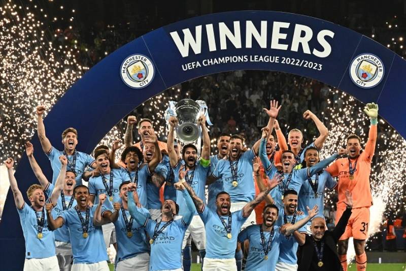 Khoảnh khắc Man City vô địch Premier League 2024 