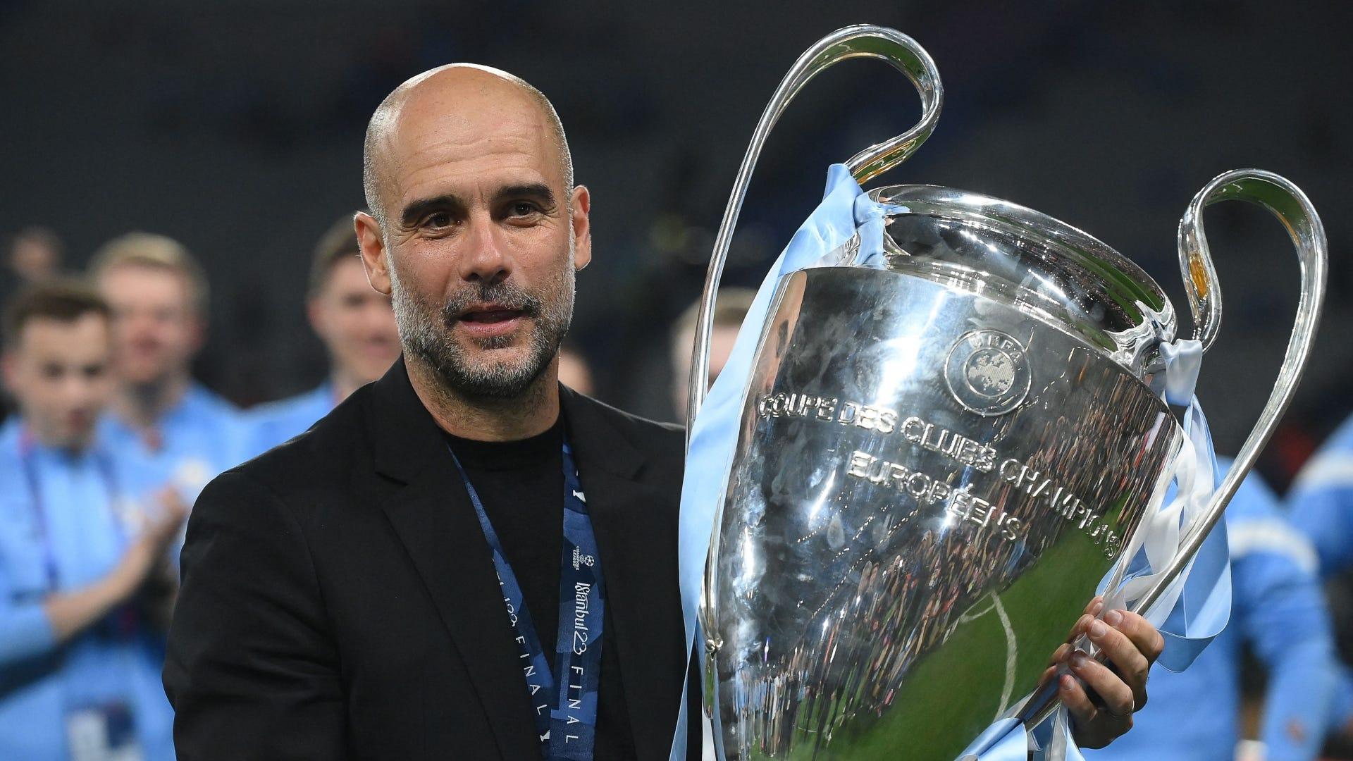 Thành tích của HLV Pep Guardiola tại Man City trong lịch sử của đội bóng